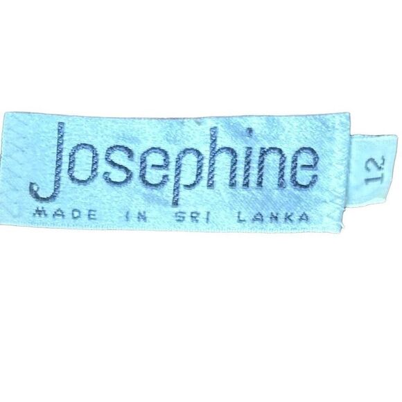 Vintage Josephine Salmon Pink Pleated Button-Up Blouse Size 12 - Picture 9 of 10